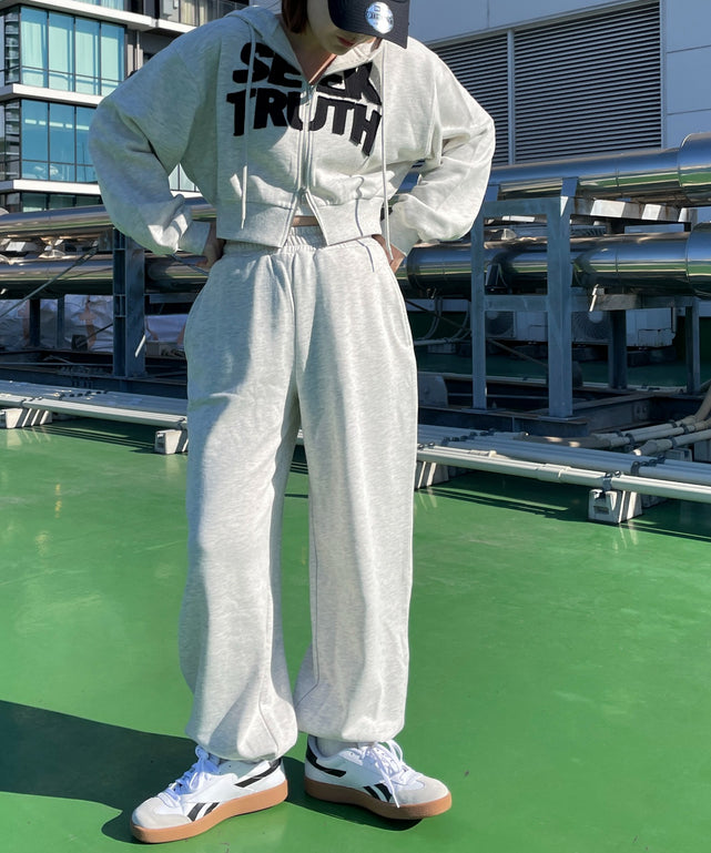 杢グレー モデル：155cm F着用