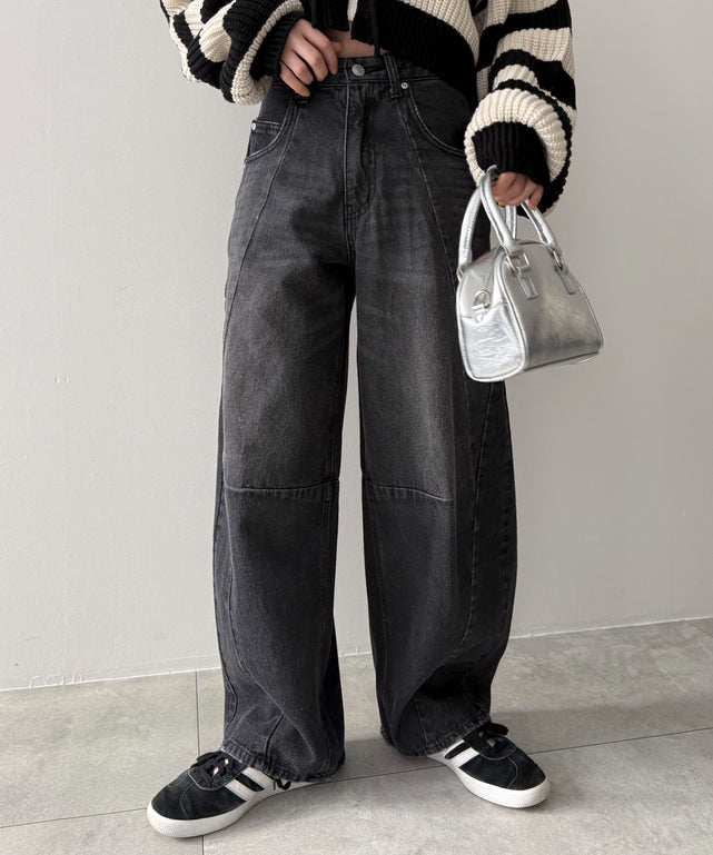 ブラック モデル：155cm M着用