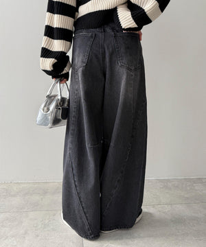 ブラック モデル：155cm M着用