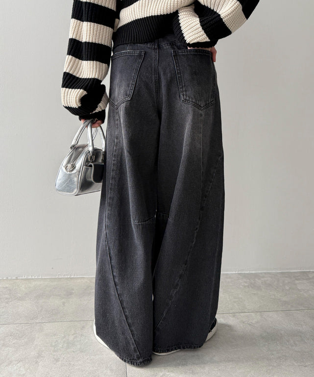 ブラック モデル：155cm M着用