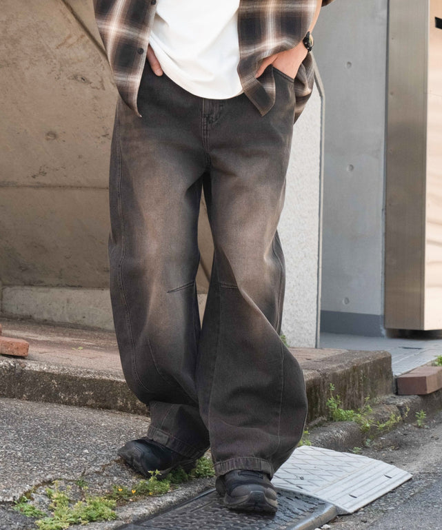 デニムブラックソノタ モデル：175cm L着用