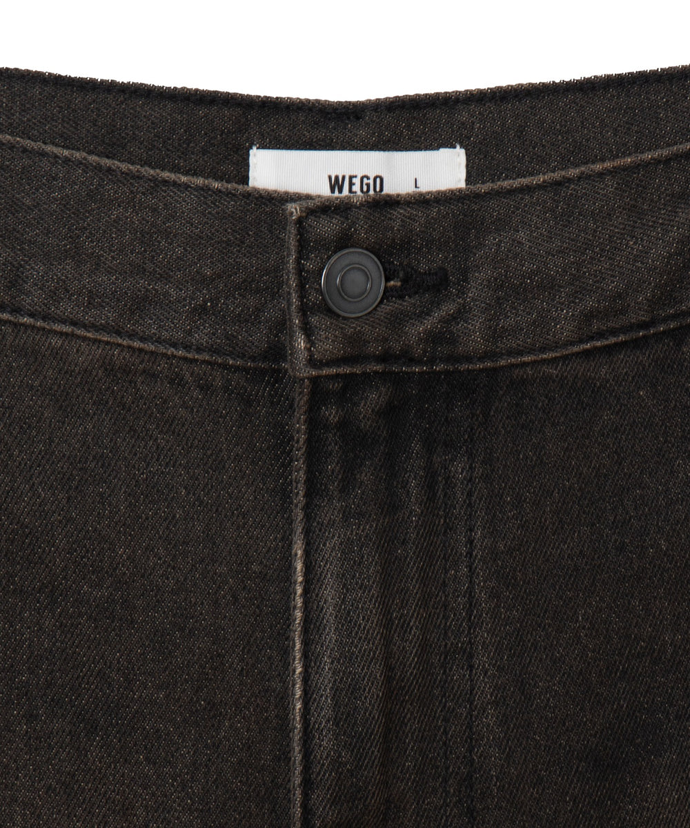 イージーバレルレッグデニムパンツ