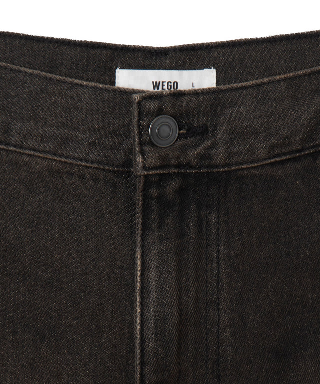 イージーバレルレッグデニムパンツ