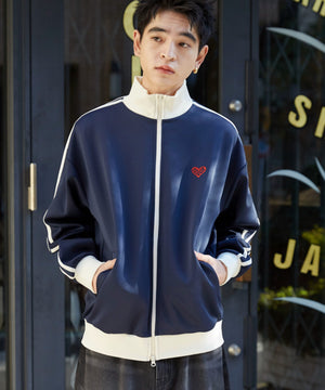 ネイビー 　モデル:180cm L着用