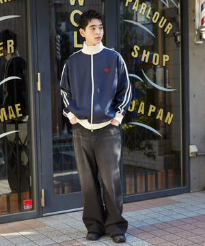 ネイビー 　モデル:180cm L着用