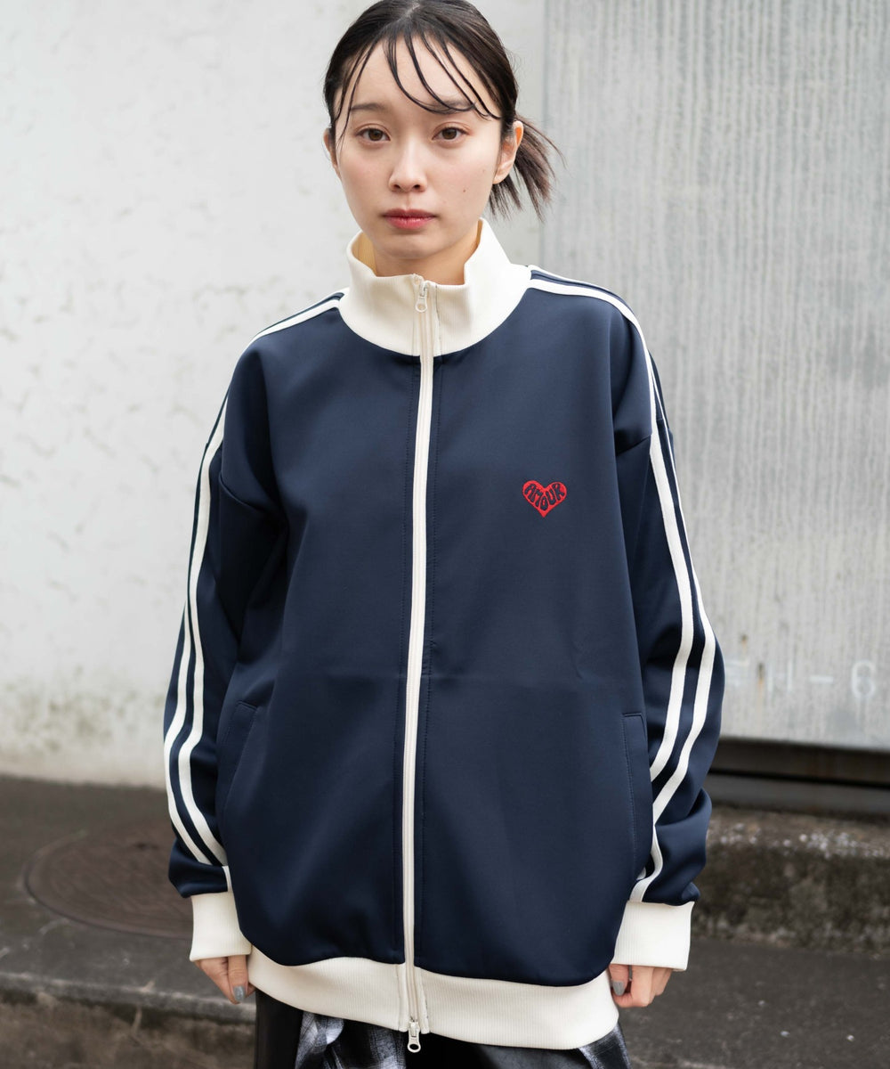 ネイビー 　モデル:161cm L着用