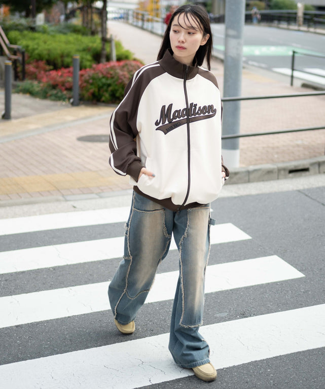 ブラウン　モデル:161cm L着用