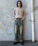 デニム淡加工　モデル:175cm L着用