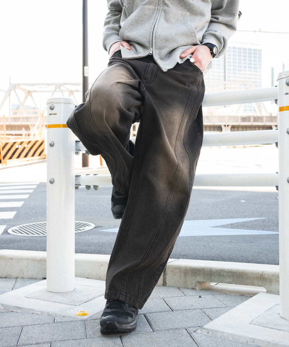 デニムブラックソノタ モデル：180cm L着用