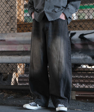 デニムブラックソノタ　モデル:175cm L着用