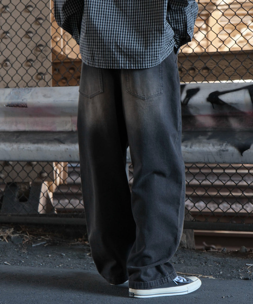 デニムブラックソノタ　モデル:175cm L着用