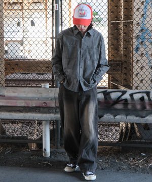 デニムブラックソノタ　モデル:175cm L着用