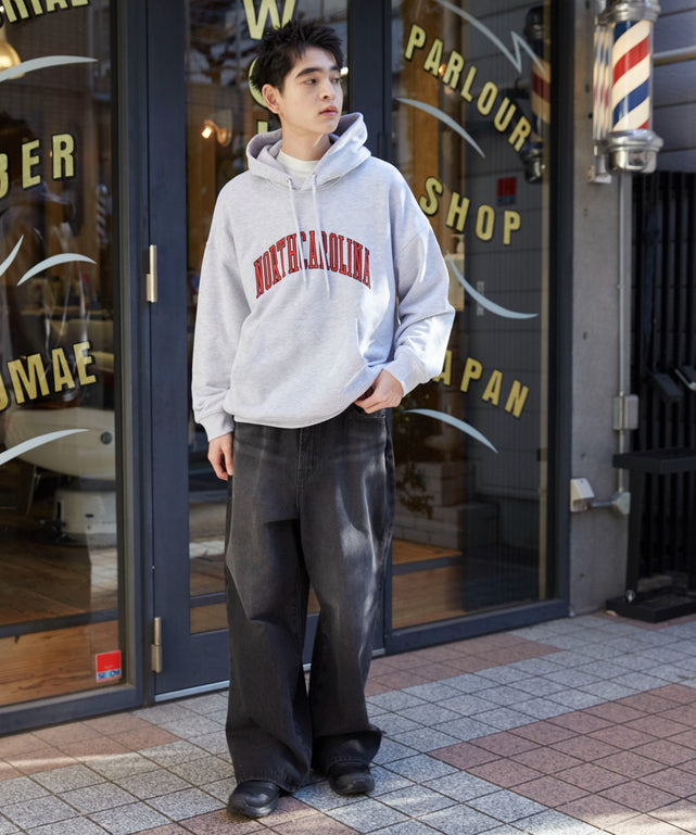 アッシュグレー　モデル:180cm L着用