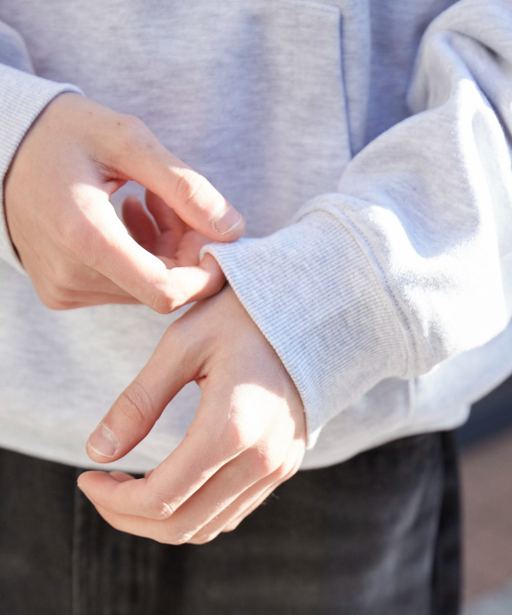 ワッペンロゴパーカー