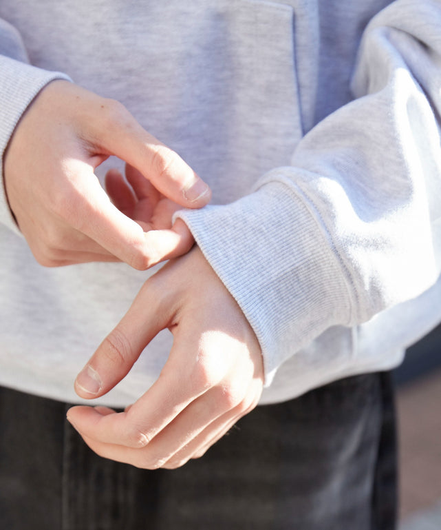 ワッペンロゴパーカー