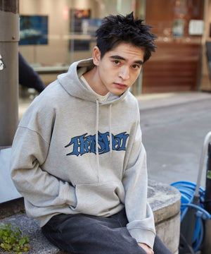 杢グレー　モデル:180cm L着用