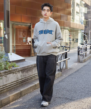 杢グレー　モデル:180cm L着用