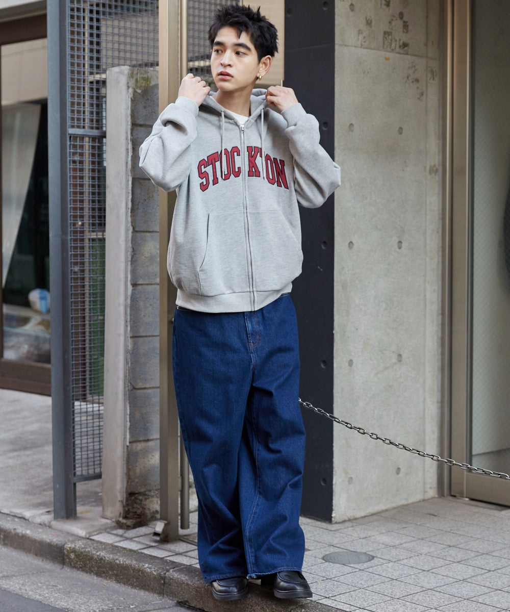 杢グレー　モデル:180cm L着用