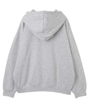 ワッペンロゴZIPパーカー