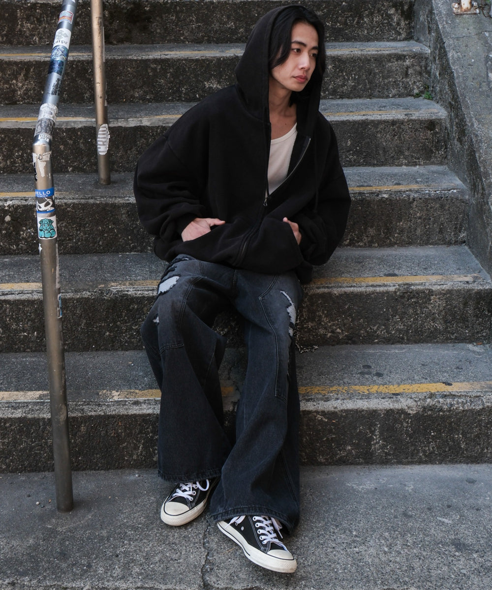 ブラック モデル：175cm L着用