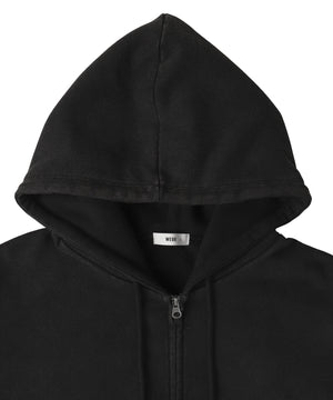 ケミカルウォッシュバルーンZIPパーカー