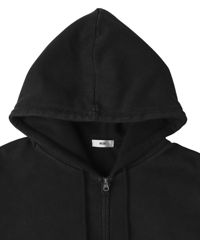 ケミカルウォッシュバルーンZIPパーカー