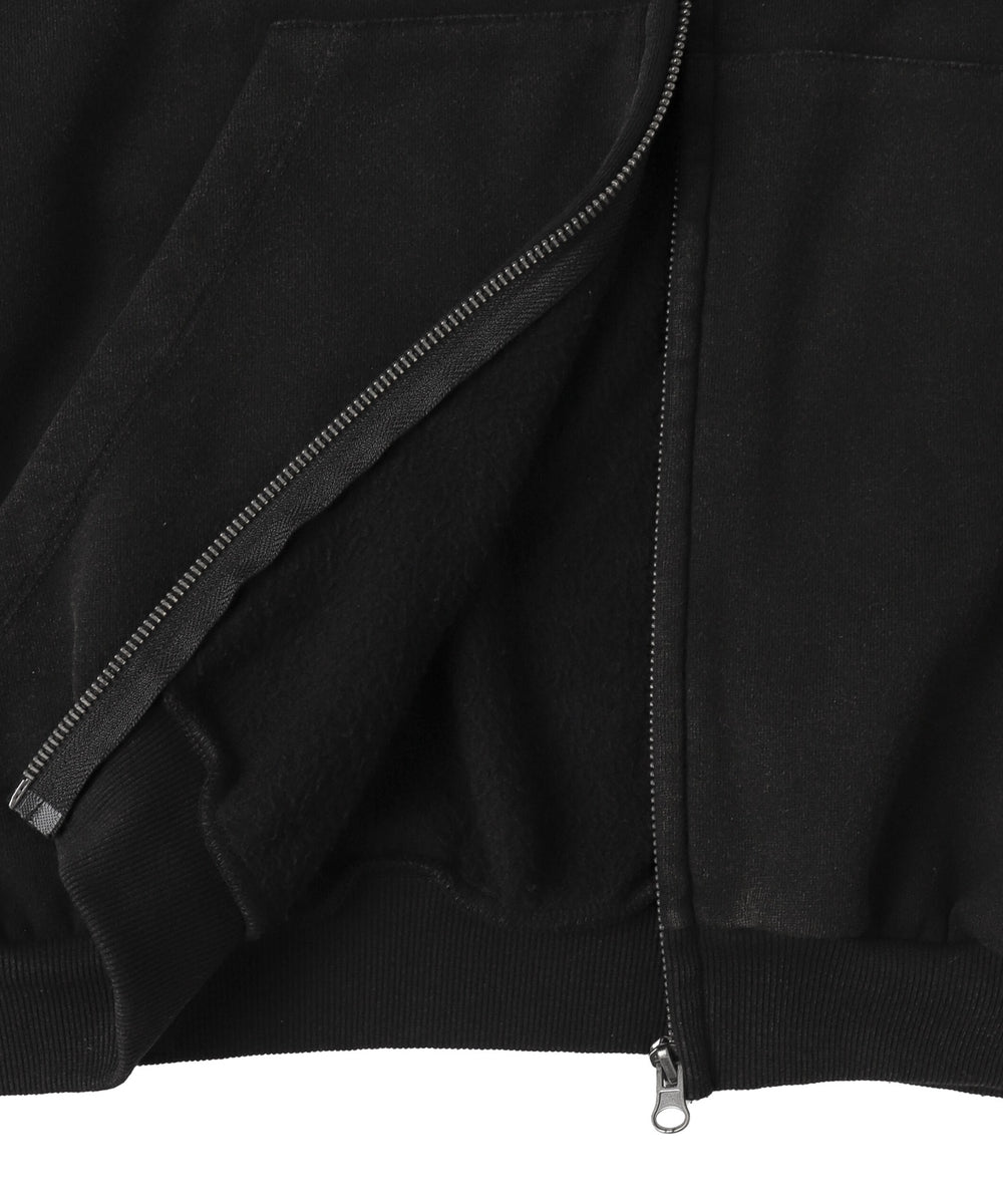 ケミカルウォッシュバルーンZIPパーカー