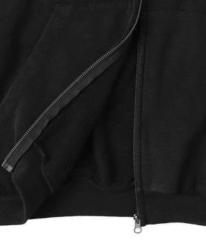 ケミカルウォッシュバルーンZIPパーカー