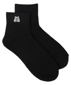 アニマルプリントショートソックス(23-25cm)