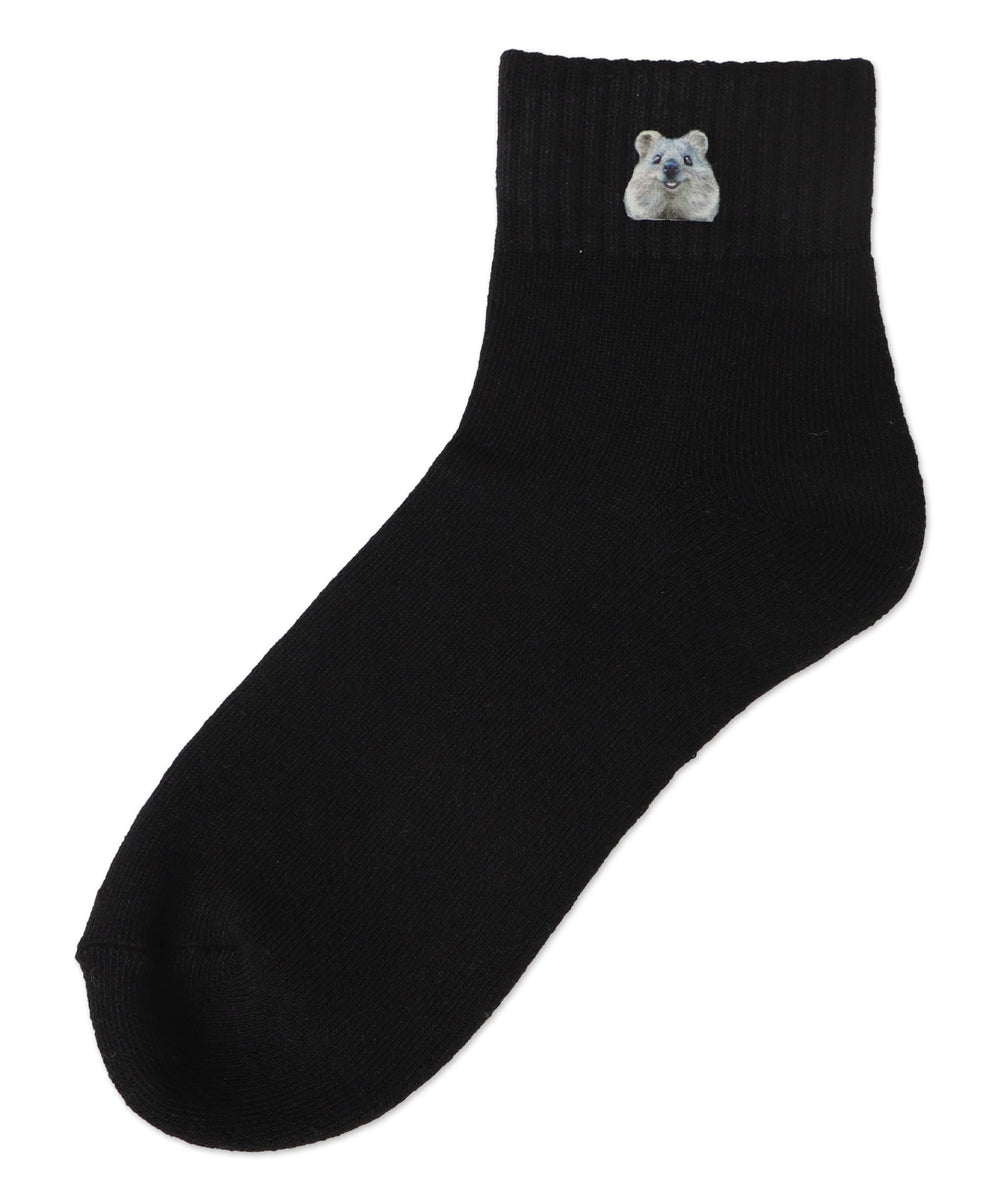 アニマルプリントショートソックス(23-25cm)