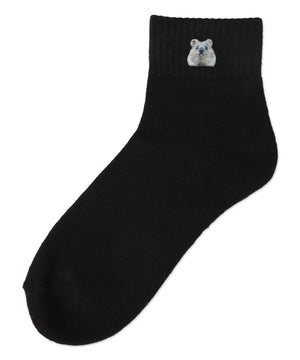 アニマルプリントショートソックス(23-25cm)