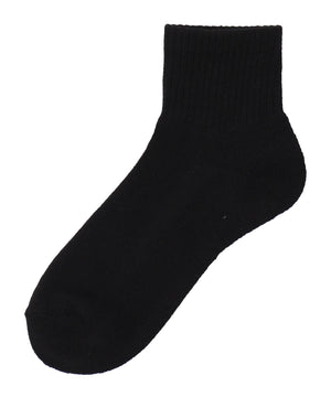 モチーフロゴ刺繍アンクルパイルソックス(23-25cm)