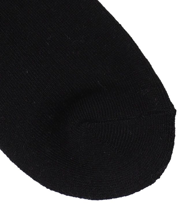 モチーフロゴ刺繍アンクルパイルソックス(23-25cm)