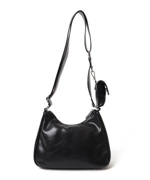 ポーチ付きランダムポケットデザインショルダー