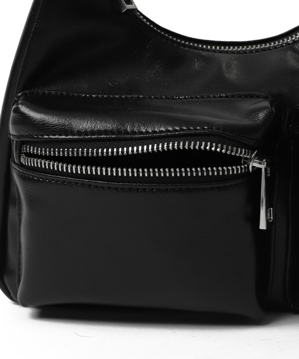 ポーチ付きランダムポケットデザインショルダー