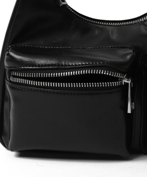 ポーチ付きランダムポケットデザインショルダー