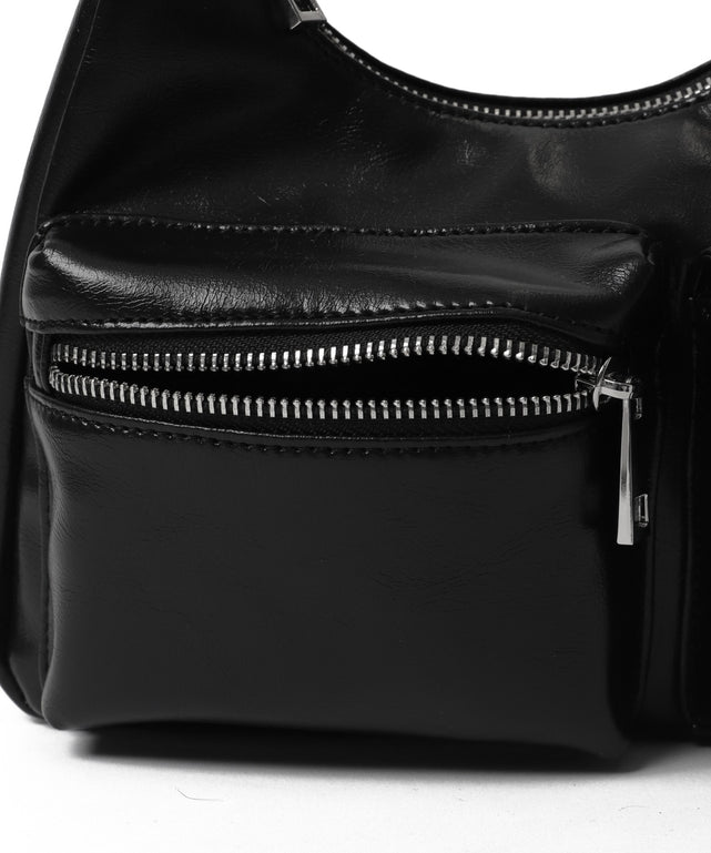 ポーチ付きランダムポケットデザインショルダー