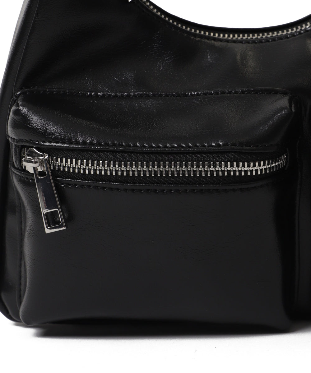 ポーチ付きランダムポケットデザインショルダー