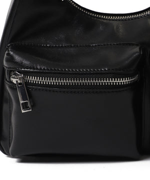 ポーチ付きランダムポケットデザインショルダー