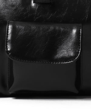 チャーム付きボストンバッグ