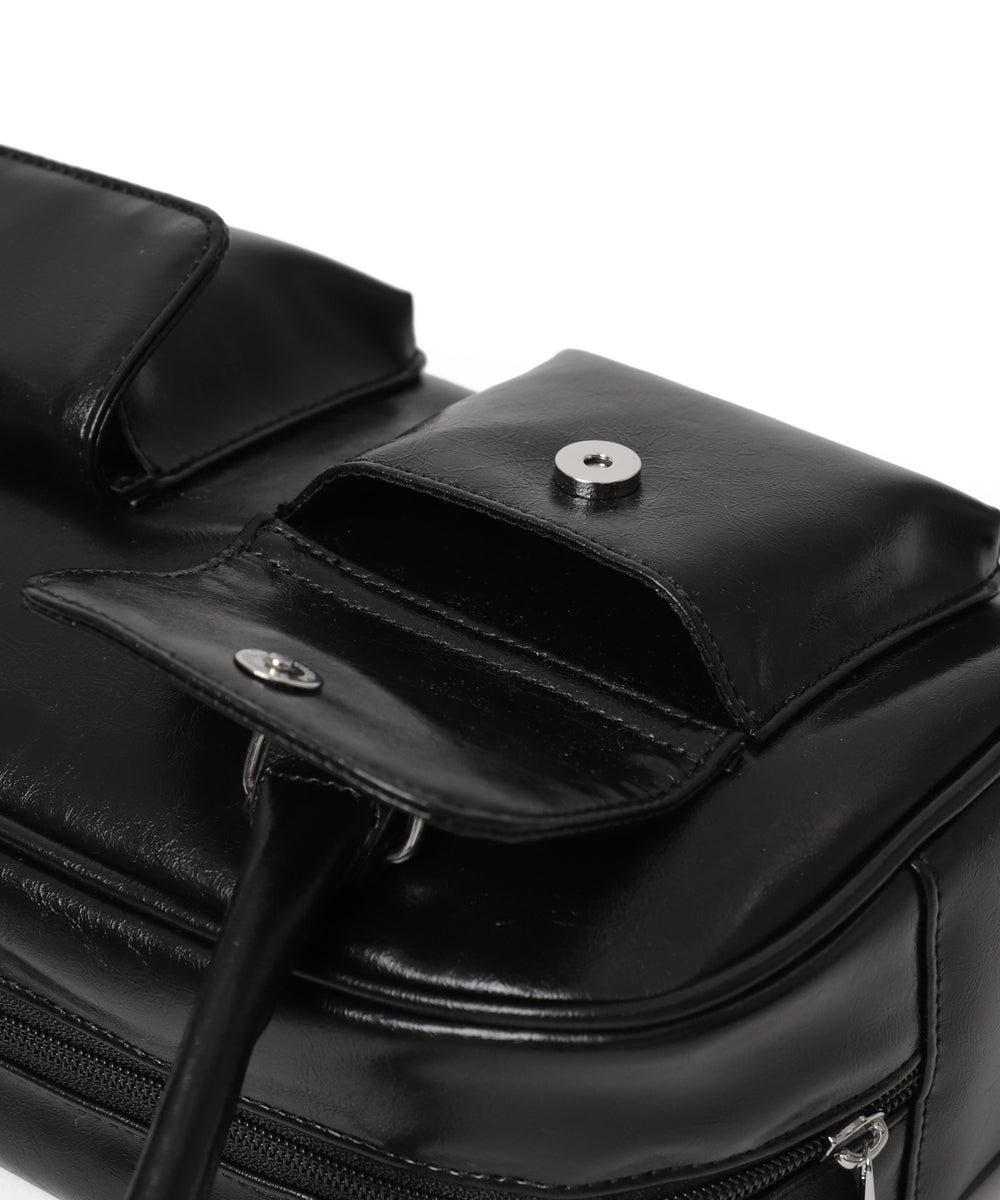 チャーム付きボストンバッグ