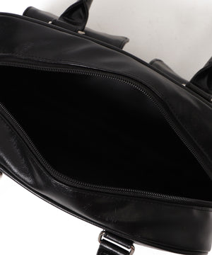 チャーム付きボストンバッグ