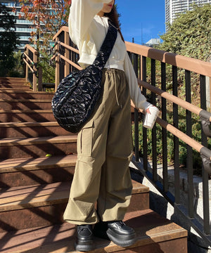 【ブラック（キルティング）】（柄1）