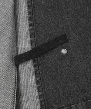 デニムラッププリーツスカート