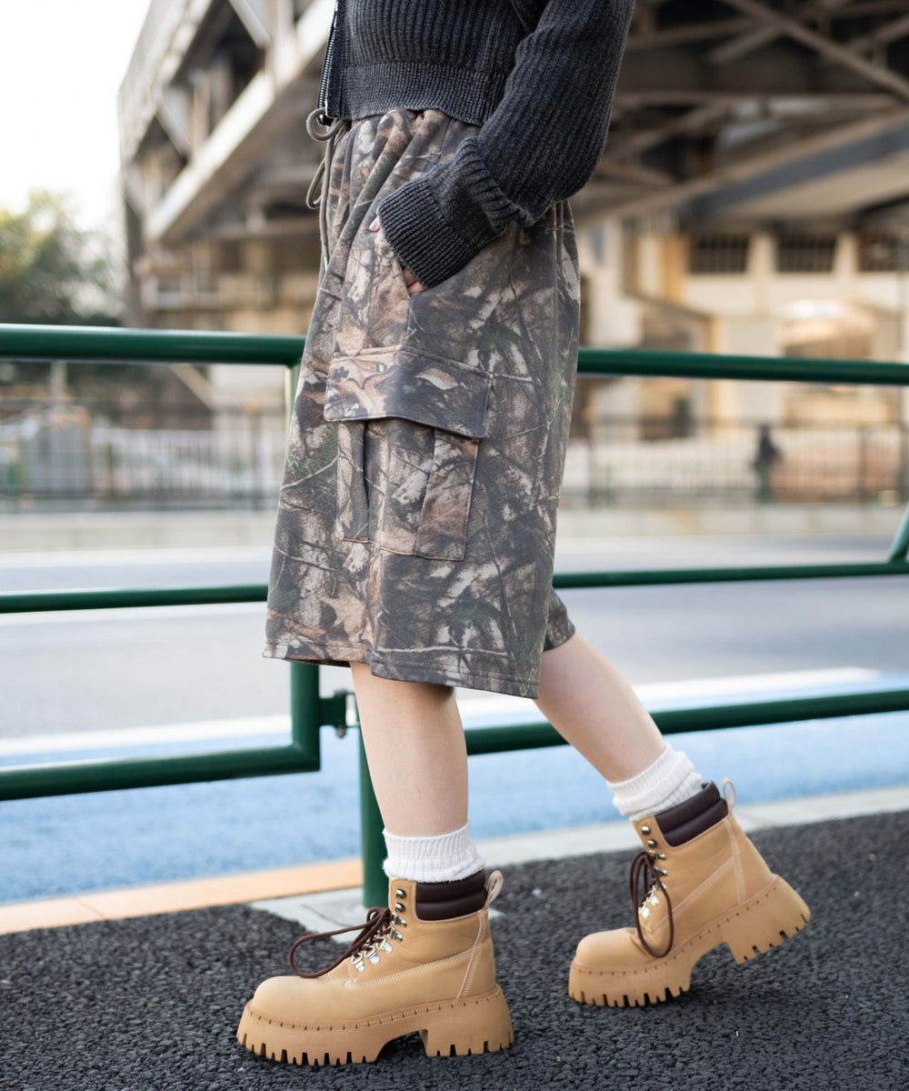 リアルツリーカモフラハーフパンツ