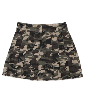 ウエストドロストプリーツスカート