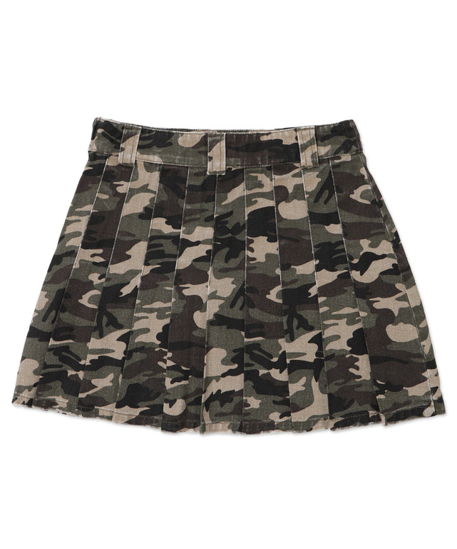 ウエストドロストプリーツスカート