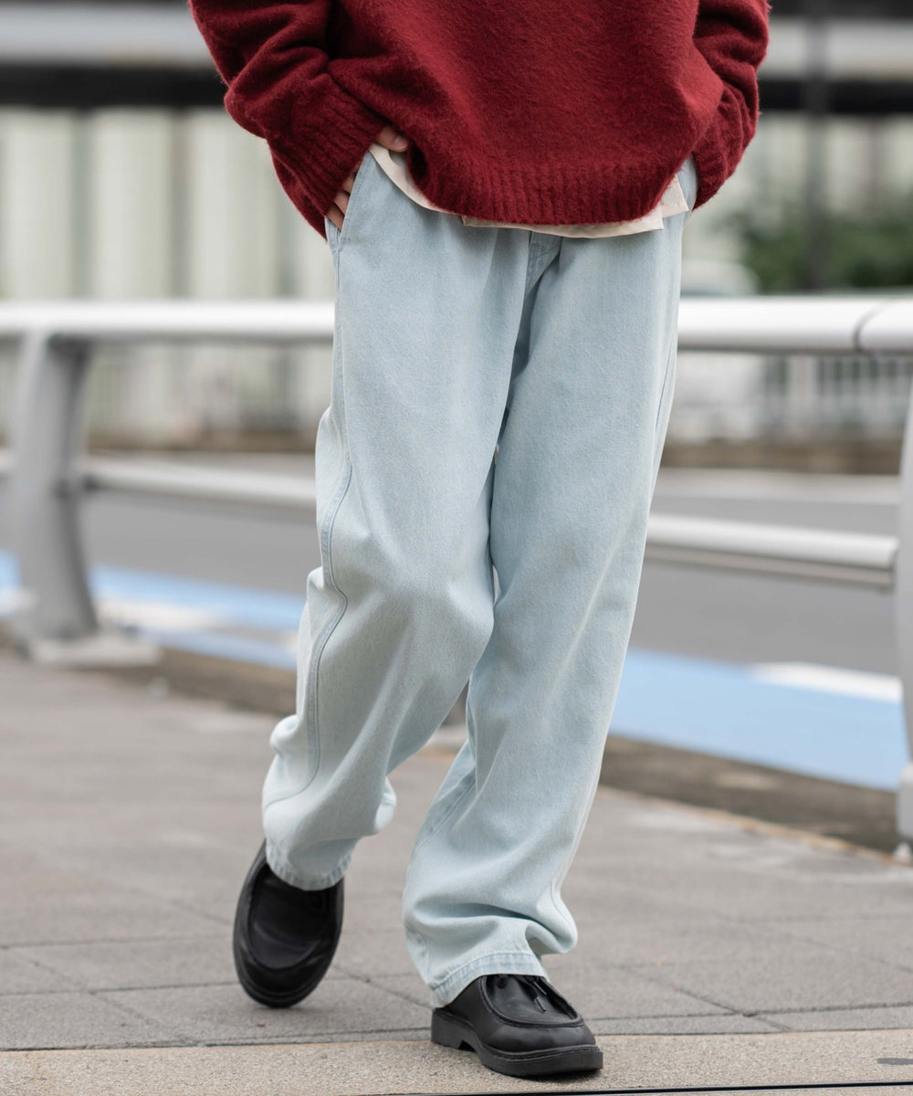 デニム淡 モデル：175cm L着用