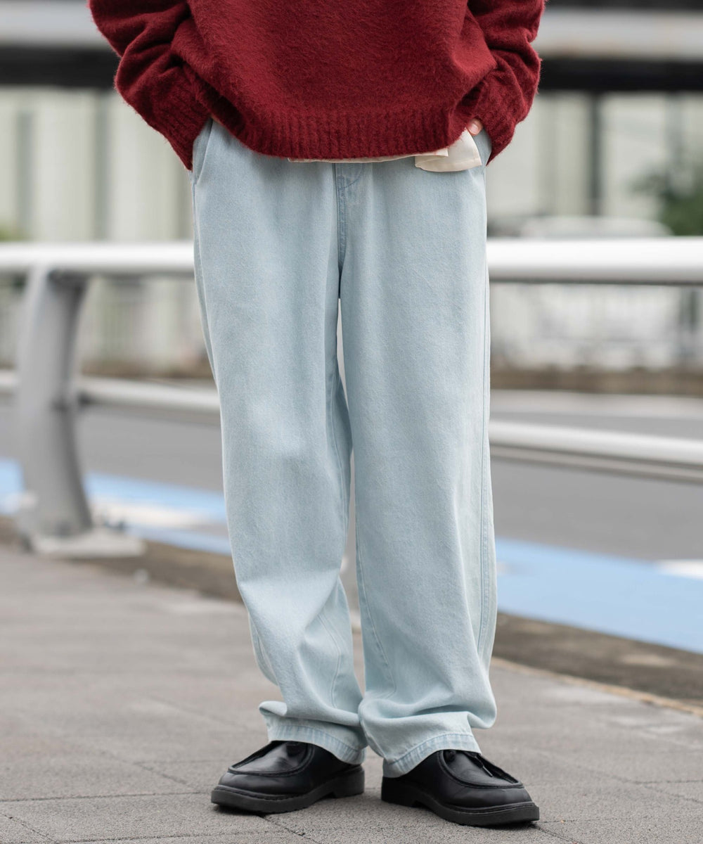 デニム淡 モデル：175cm L着用