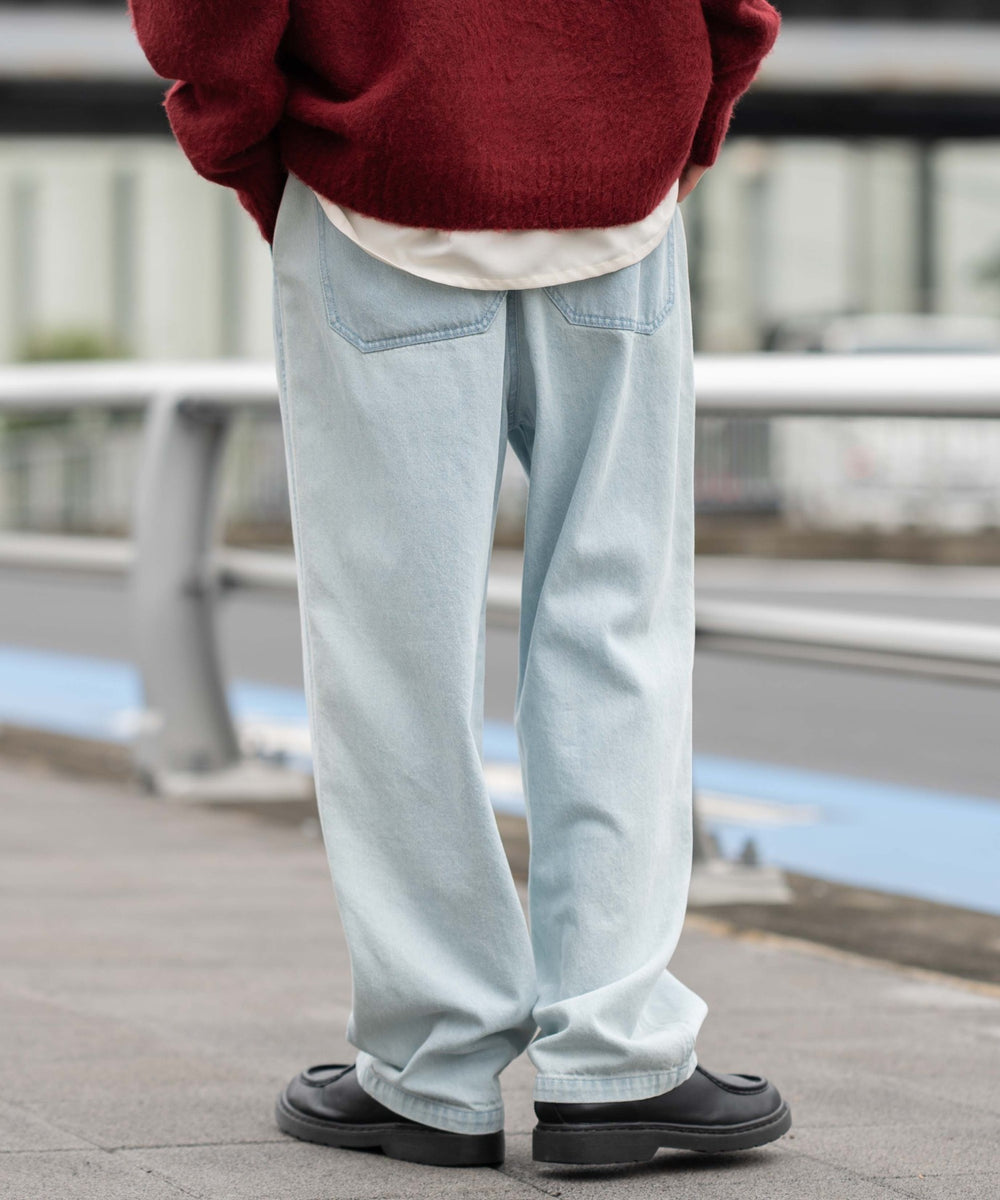 デニム淡 モデル：175cm L着用